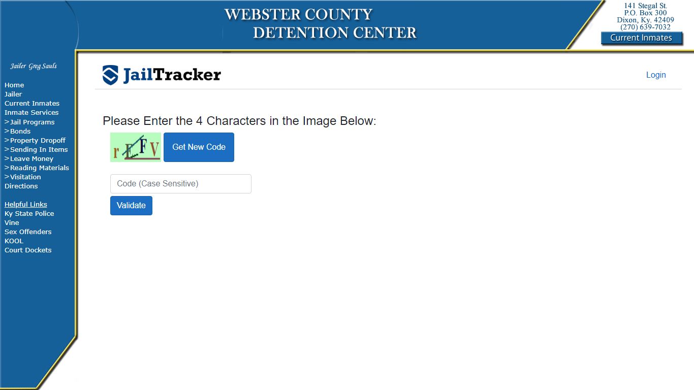 Webster County Jail